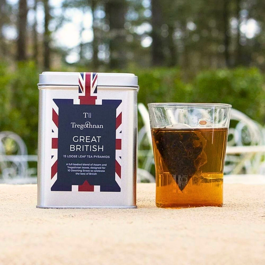 Great British Loose Leaf Tea Pyramids from Tregothnan - Cornwall