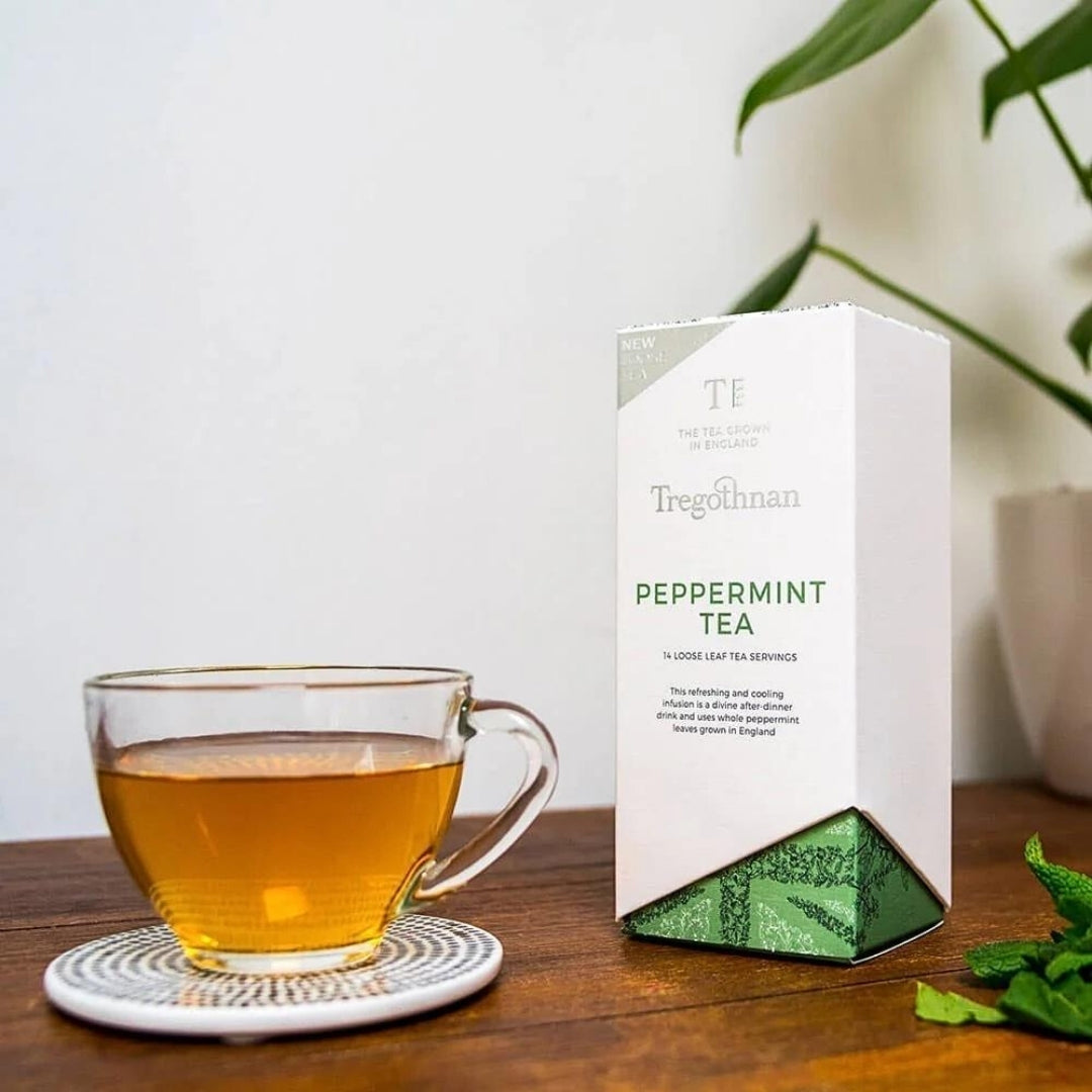 Peppermint Loose Leaf Tea Infusion from Tregothnan - Cornwall