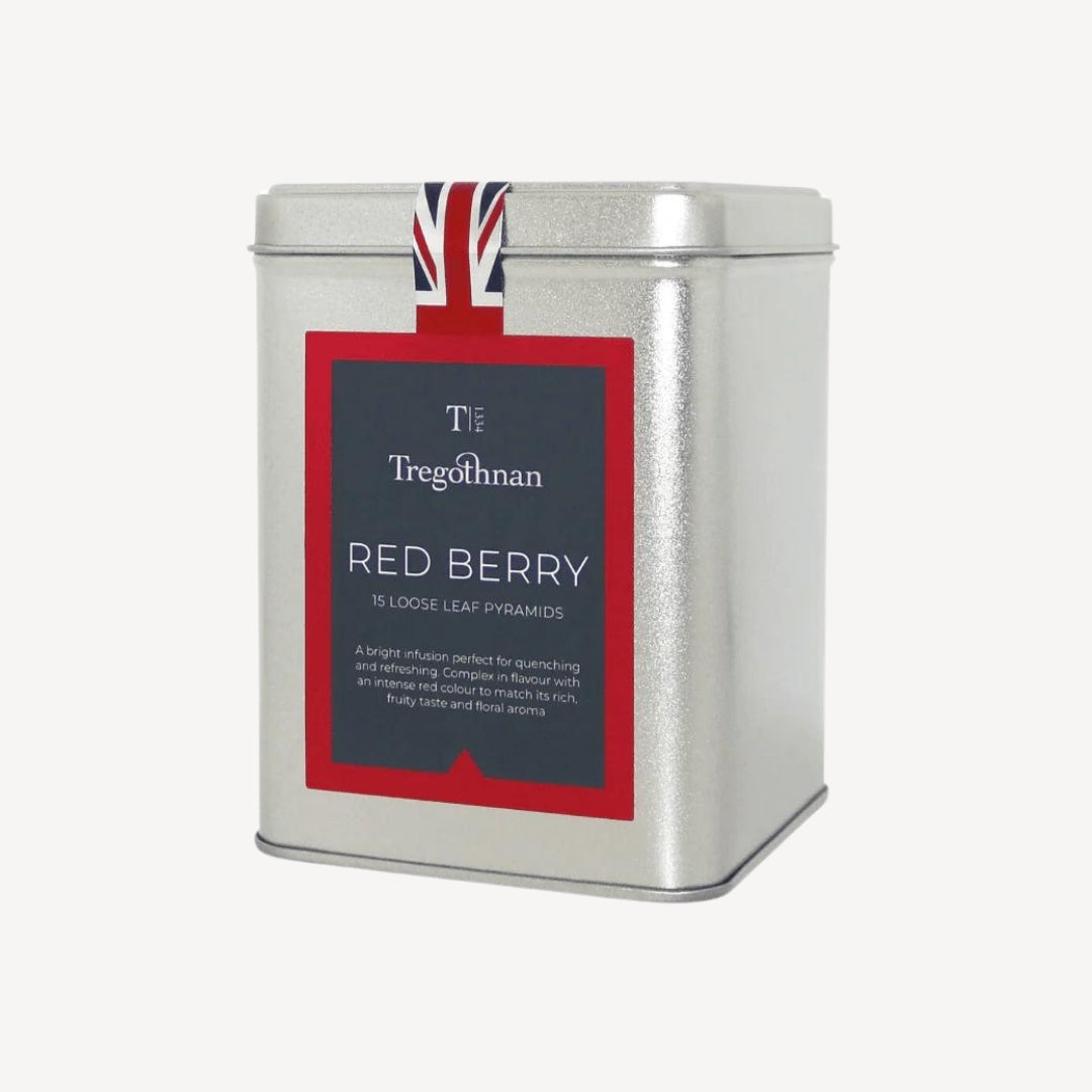 Red Berry Loose Leaf Tea Infusion Pyramids from Tregothnan - Cornwall