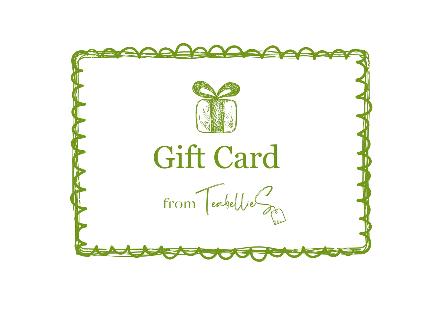 Teabellies Gift Card