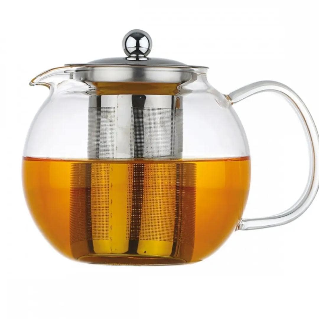 Glass Ball Teapot with Infuser | 1 Litre (35fl oz)